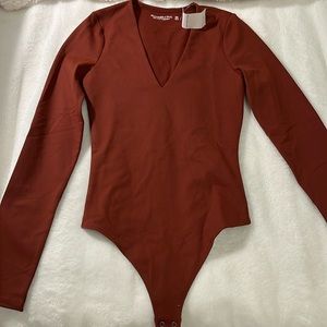 Abercrombie & Fitch V-neck Bodysuit